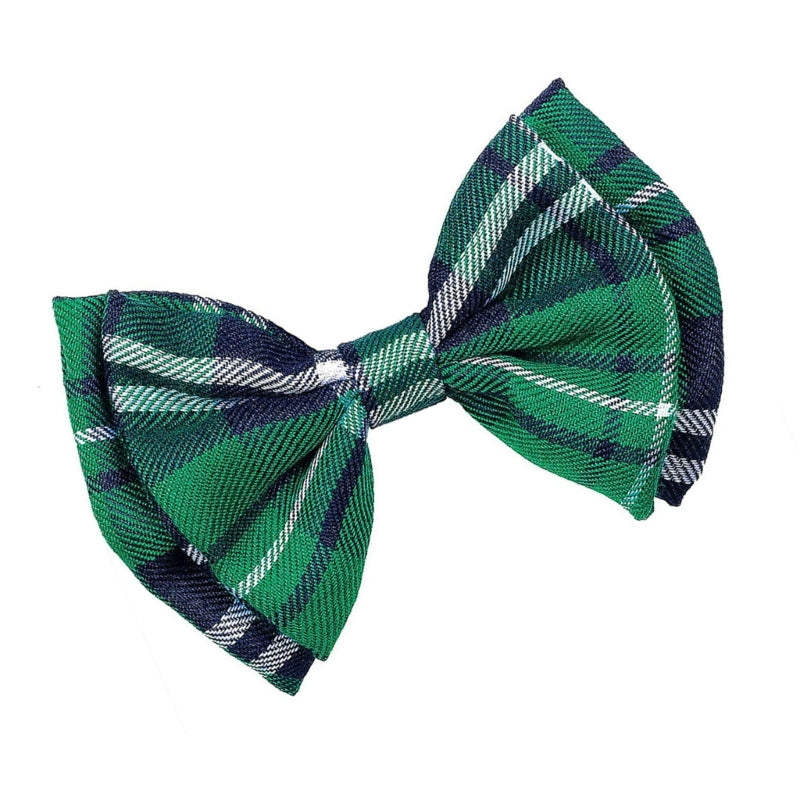 Green Plaids Bowtie Octagonal Hat Set for St. Patricks Day Gifts Party Headpiece Painter Hat for Carnivals Holiday Stage Shows